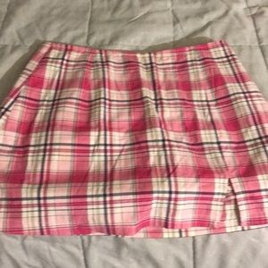 A skirt with shorts underneath